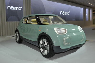 Kia Naimo Concept in sky green colour