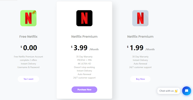 how to get free netflix account