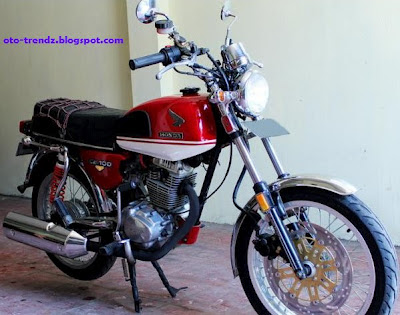 HONDA CB MODIFIKASI GL 100 TH 79 MODIF CB 