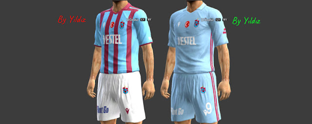 Trabzonspor 22-23 Kits For PES 2013