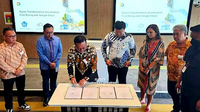 Pacu Transformasi Digital, Pemkot Bitung Gandeng Google Indonesia