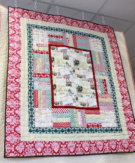 Framed Christmas quilt kit