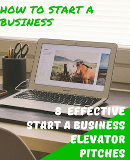 Effective start a business elevator pitches