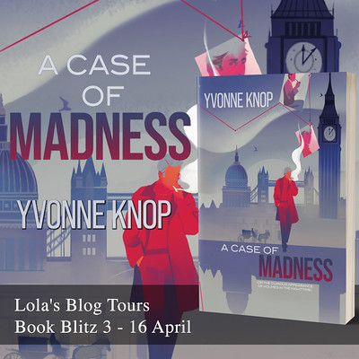 A Case of Madness square tour banner
