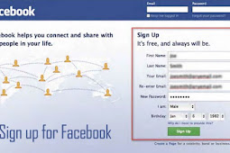 Facebook Login Sign Up New Account