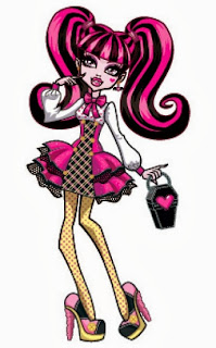 Monster High, Imagenes de Draculaura para Imprimir, parte 2