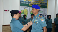 Komandan Lanal Bandung Kukuhkan Jabatan Dandenpom Lanal Bandung