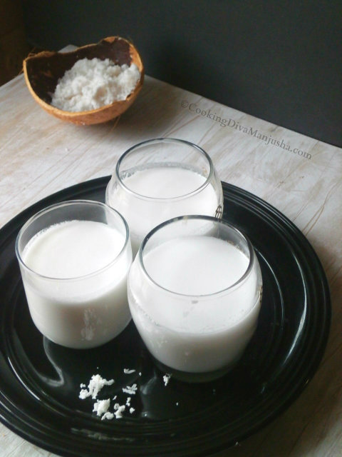 How to make/extract homemade coconut milk in Kerala style 