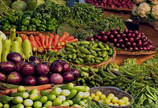  Scarcity of vegetables owing to heavy rains