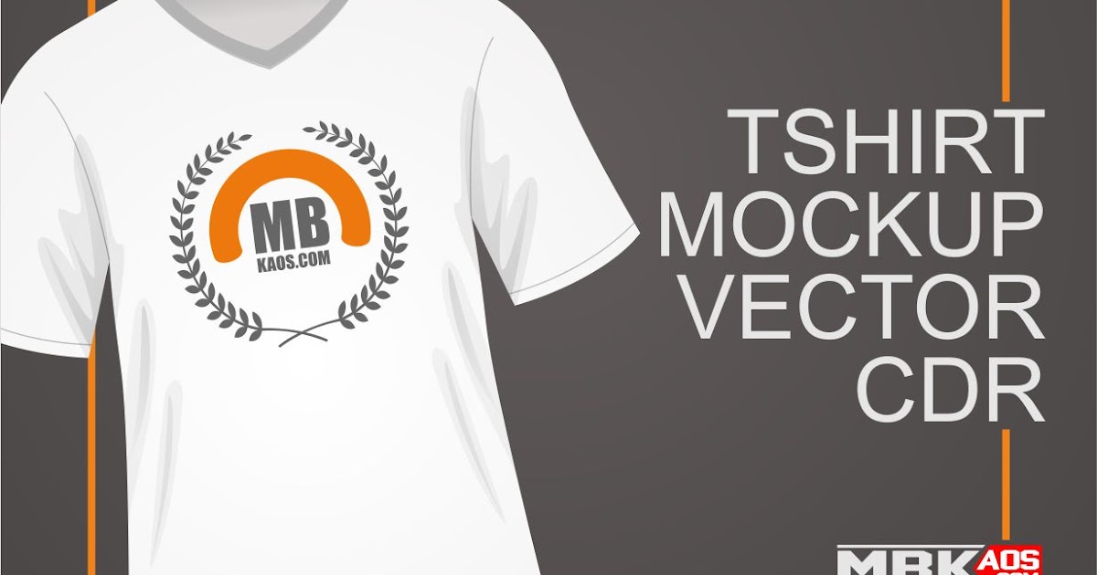 Download T-Shirt Mockup Vektor Cdr - MBKaos