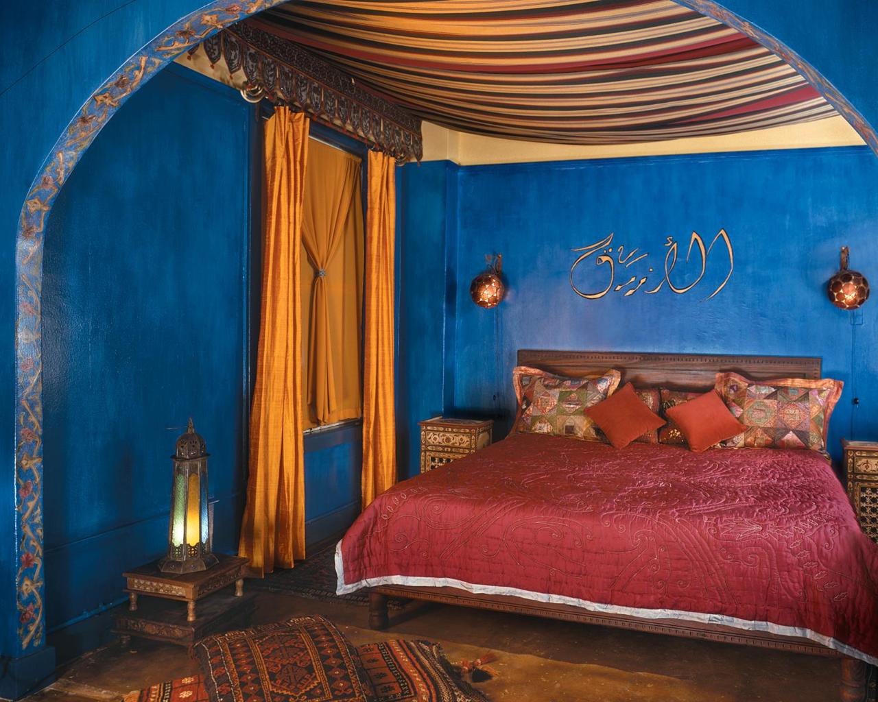 Moroccan Bedroom Interiors