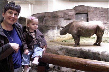 Elaine at the Denver Zoo