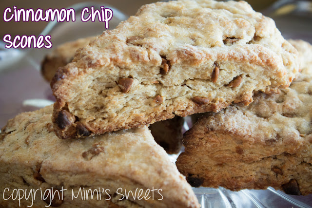 Cinnamon Chip Scones