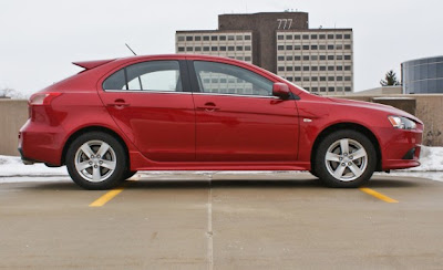 2010 Mitsubishi Lancer Sportback Ralliart Side View