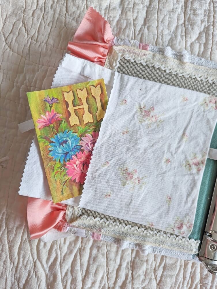 DIY Fabric Covered Journal