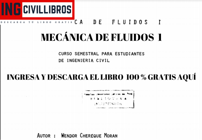 Libro De Mecanica De Fluidos 1 Ingenieria Civil Descarga De