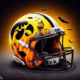 Iowa Hawkeyes halloween concept helmet