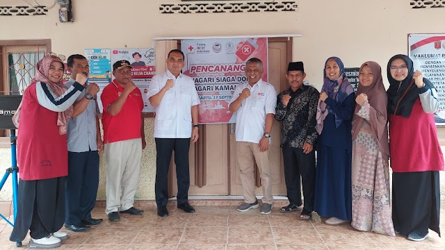 Anggota Komisi IX DPR RI Launching Nagari Kamang Hilir Sebagai Kampung Siaga Donor