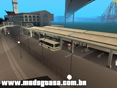 Terminal Rodoviario em SF V5.0 para GTA San Andreas