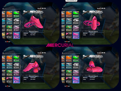 PES 2013 Pink Nike Mercurial Superfly 2015-2016 Boots by Jayk