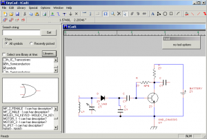 world technical: Download TinyCAD open source schematic