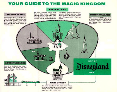 Map Of Disneyland Park. Disneyland Park Map: From Time