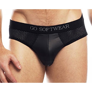 Go Softwear Noir Cut-Out Brief Black