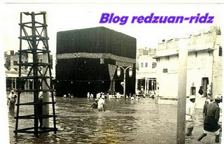 Gambar Lama Kaabah Dilanda Banjir  ! BLOG REDZUAN-RIDZ