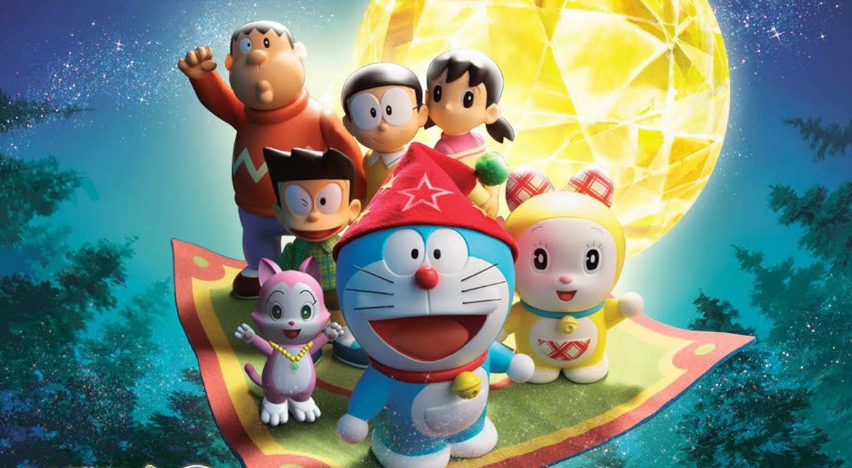 Kopi Hangat Gambar  Kartun Doraemon  Nobita dan Teman  Temannya