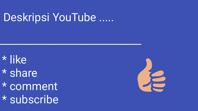 contoh deskripsi youtube