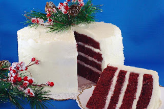 Red Velvet Texture cake