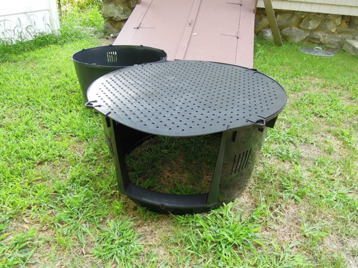 vegetalion: earth machine compost bin