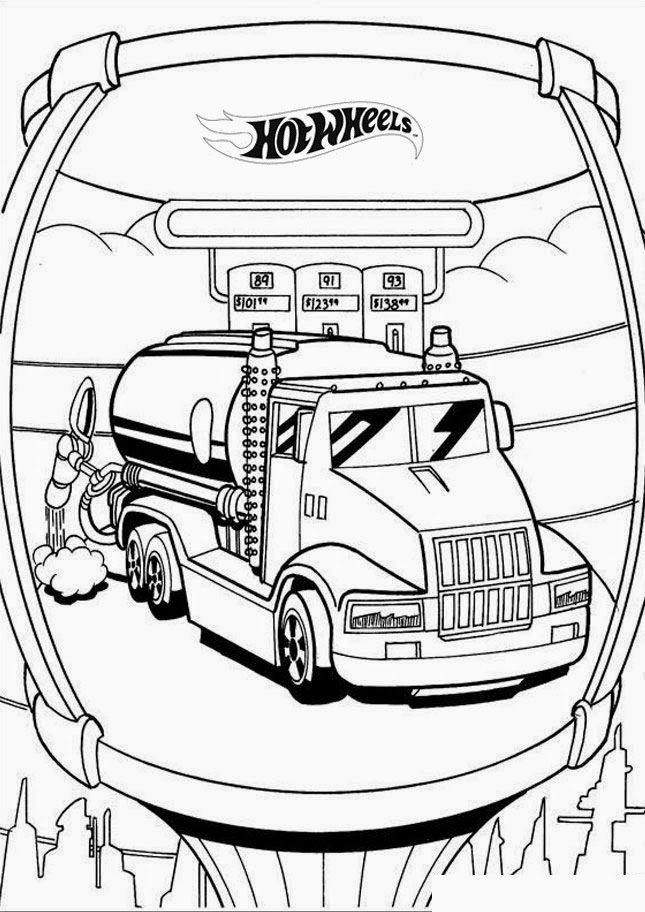 Download Hot Wheels Racing League: Hot Wheels Coloring Pages - Set 1