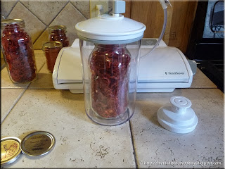 vacuum sealing a mason jar