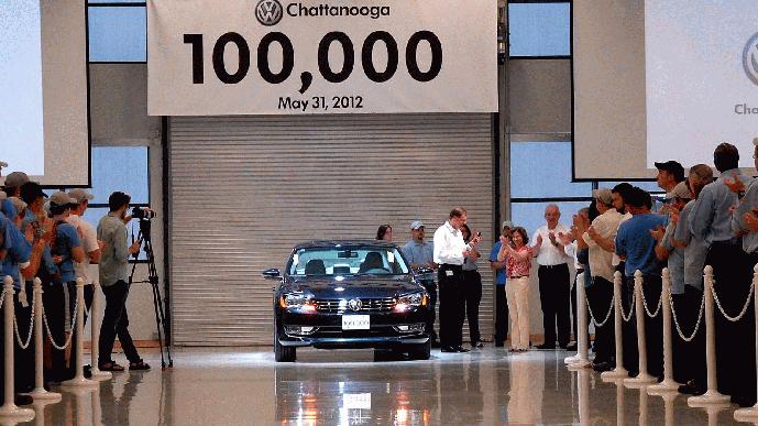 100,000th Volkswagen Passat