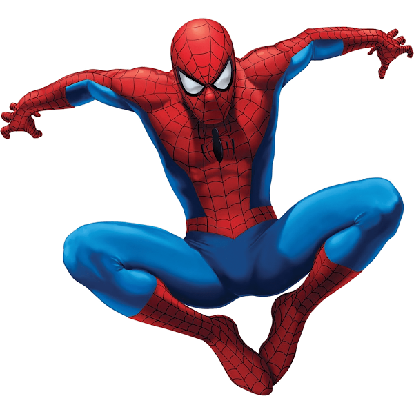 clipart renders hombre araña fondo transparente gratis