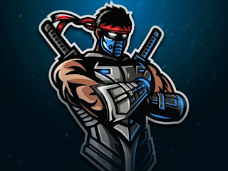 Cool Ninja Cool Gaming Logo Without Text New