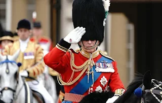 King Charles III Trooping the Colours