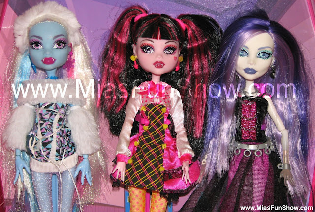 Here are my 3 favorite Monster High Dolls On Display Abbey Bominable 