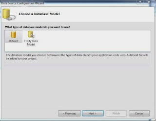 Select DataSet in Database model