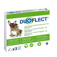  Duoflect Chien 2-10 kg et chat > 5kg 6 pipettes - 12 mois