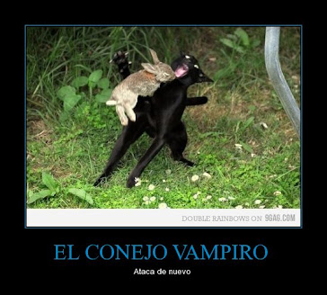 El conejo vampiro!!!