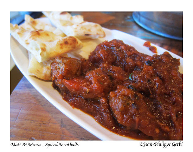 Image of Spiced meatballs at Matt and Meera in Hoboken, New Jersey NJ