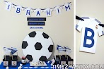 Soccer Themed Birthday Party Decorations : Soccer Birthday Party Ideas Photo 1 Of 42 Soccer Birthday Parties Soccer Birthday Soccer Party - Soccer birthday party decor ideas.