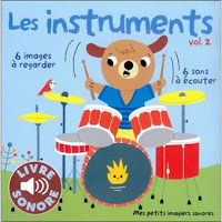 Les instruments - volume 2 - mes petits imagiers sonores - GALLIMARD JEUNESSE