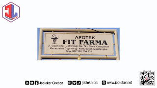 Loker Majalengka Asisten Apoteker di Apotek Fit Farma