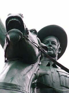 Major Durga Malla's Statue in Darjeeling