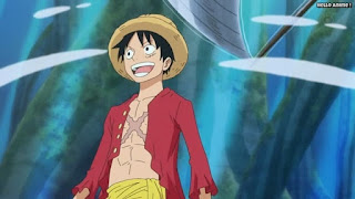 ワンピースアニメ 魚人島編 523話 ルフィ かっこいい Monkey D. Luffy | ONE PIECE Episode 523