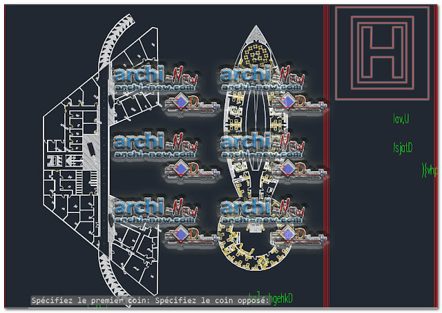 Outpatient Hospital Plan freecad Dwg  