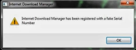 Mengatasi Internet Download Manager Has Been Registered With A